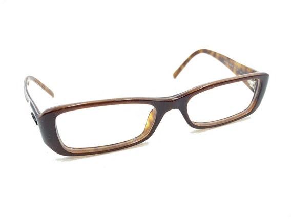 Prada VPR 17H 7OI-1O1 Tortoise Brown Eyeglasses F… - image 1