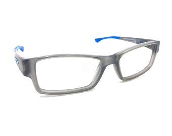 Oakley Airdrop XS OY8003-0350 Satin Grey Smoke Blue Eyeglasses Frames 50-15 126