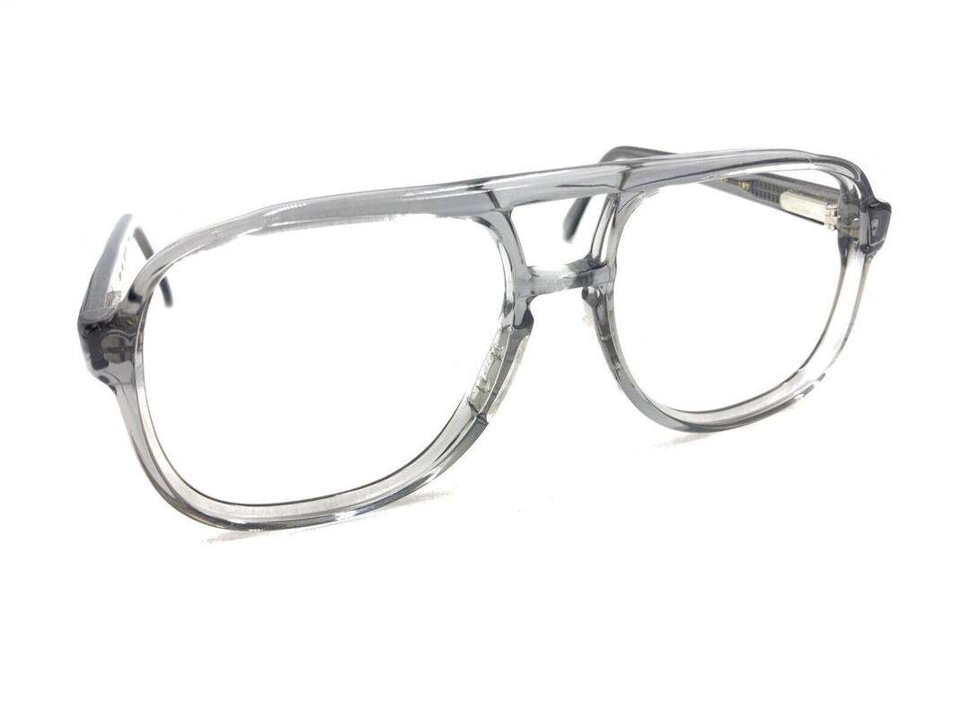 American Optical AO Safety Vintage YP7 Gray Aviator Eyeglasses Frames ...