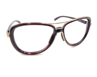 Oakley Split Time OO4129-0258 Purple Gold Aviator Sunglasses Frames 58-13 133