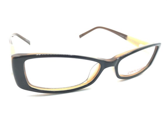 Converse NEW Brown Black Rectangle Eyeglasses Fra… - image 1