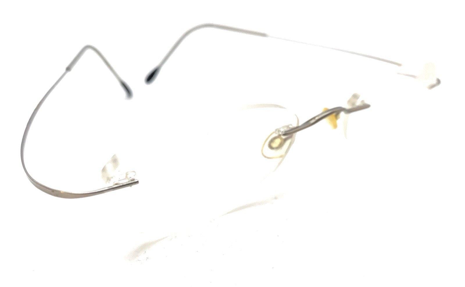 Silhouette Titanium Light Blue Rimless Eyeglasses Frames 