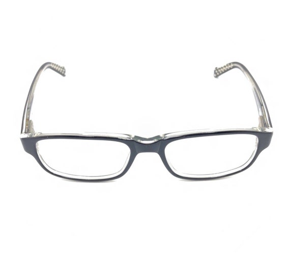 Nike Black Crystal Acetate Rectangular Eyeglasses… - image 2