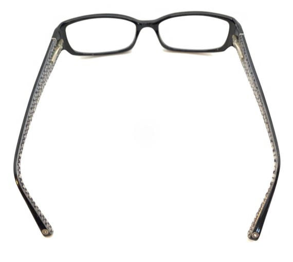 Coach Desiree 538 Black Rectangular Eyeglasses Fr… - image 6