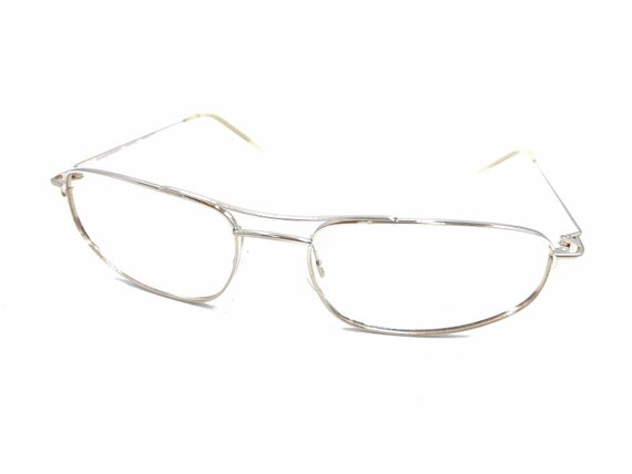 Oliver Peoples Delta Gold Rectangle Eyeglasses Fr… - image 8