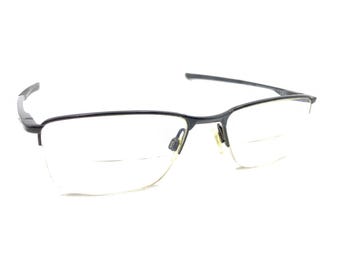 Oakley Socket 5.5 OX3218-0154 Polished Black Half Eyeglasses Frames 54-18 136