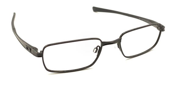 Oakley Matte Black Slim Rectangle Eyeglasses Fram… - image 1