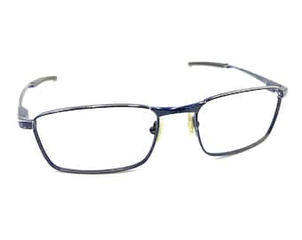 Monturas de gafas Oakley Fuller OX3227-0453 Matte Midnight Navy Blue 53-17 139