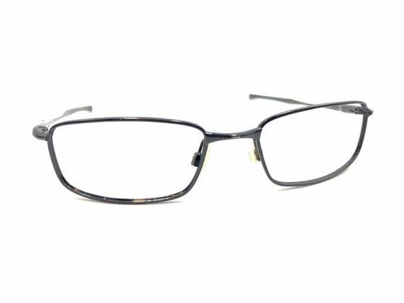 Oakley Casing Polished Black Rectangle Eyeglasses… - image 1