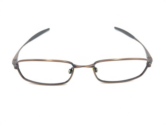 Oakley Intake 4.0 Toast Matte Brown Metal Eyeglas… - image 2