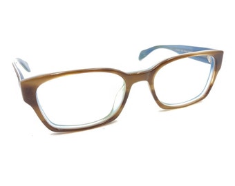 Oliver Peoples Tinney OV 5188 1100 Monturas de anteojos marrón azul 50-17 140 Italia