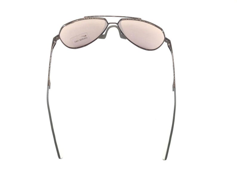 Nike NEW Outrider EV1086 220 Bronze Brown Aviator Sunglasses Brown Lens Designer image 5