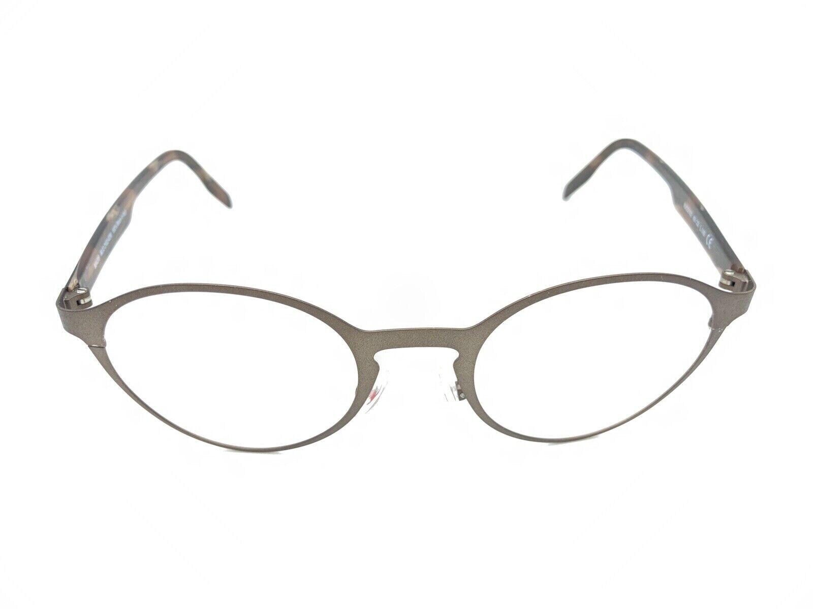 Maui Jim MJO 2102-83M Matte Brown Metal Round Eyeglasses  display picture 3
