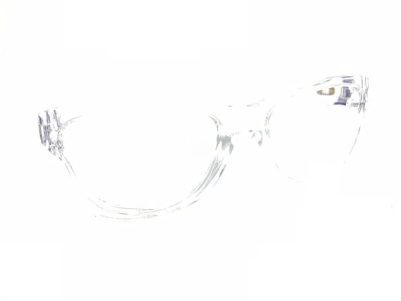 Oakley Jupiter 03-247 Clear Cat Eye Sunglasses Fr… - image 1