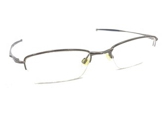 Oakley Jackknife 4.0 Pewter Half Eyeglasses Frames 51-19 138 Designer Men Women