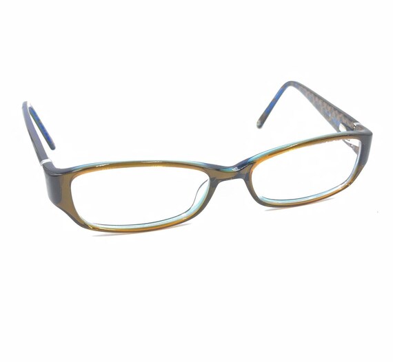 Coach Glasses Nuala 2019 Brown Coach Nuala 2019 Brown Blue Rectangular Eyeglasses Frames 50  main image 4