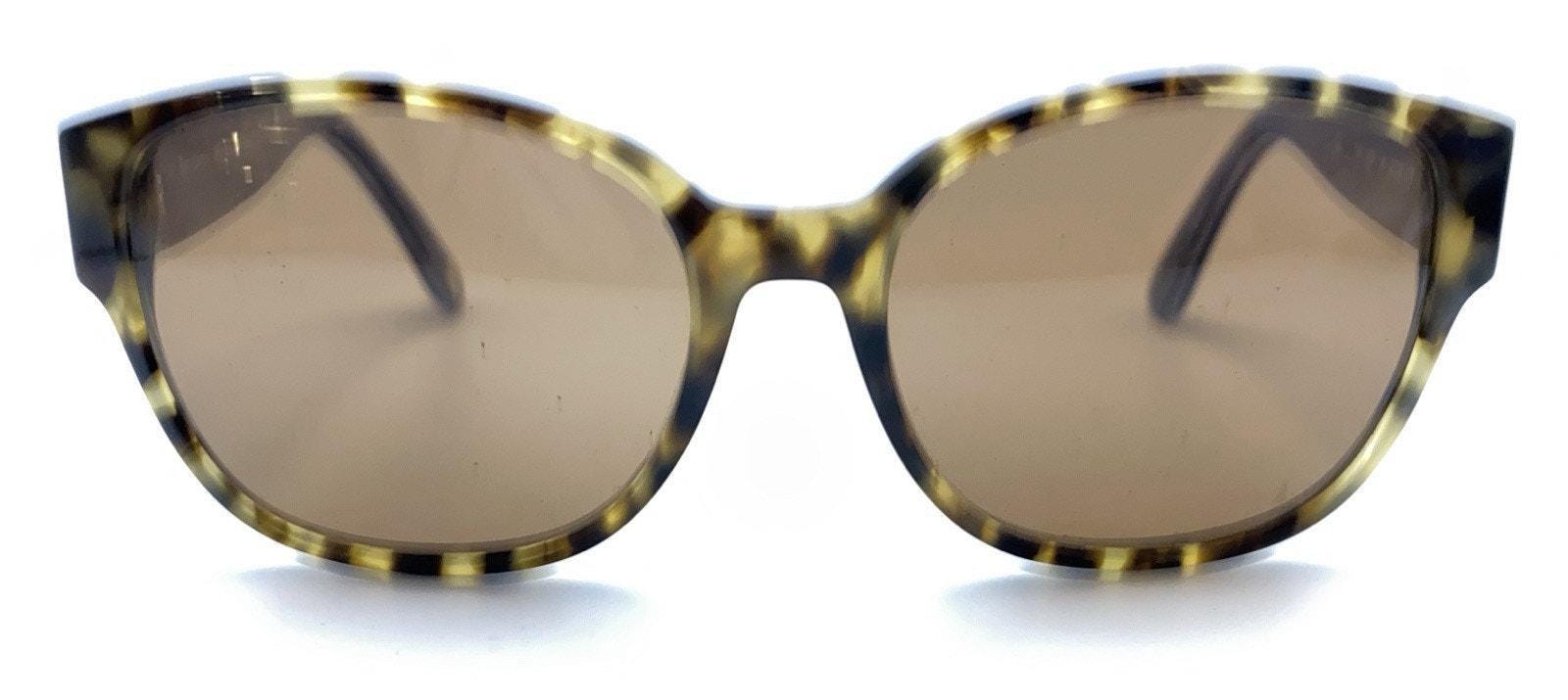 Juicy Couture Brown Tortoise Blue Rectangle Sunglasses 