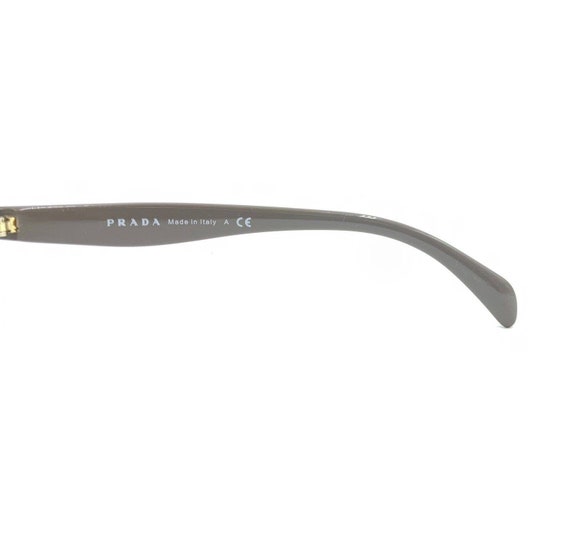 Prada VPR 65R DHO-1O1 Brown Gold Cat Eye Eyeglass… - image 9