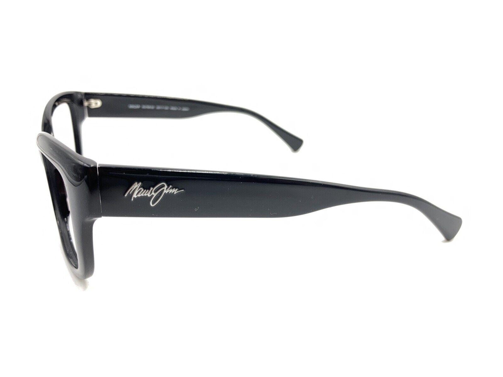 Maui Jim Plumeria MJ768-02 Black Cat Eye Eyeglasses Frames 55/17-135 Japan 22494 Maui Jim Plumeria MJ768 Replacement Lenses by Revant Optics main image 2