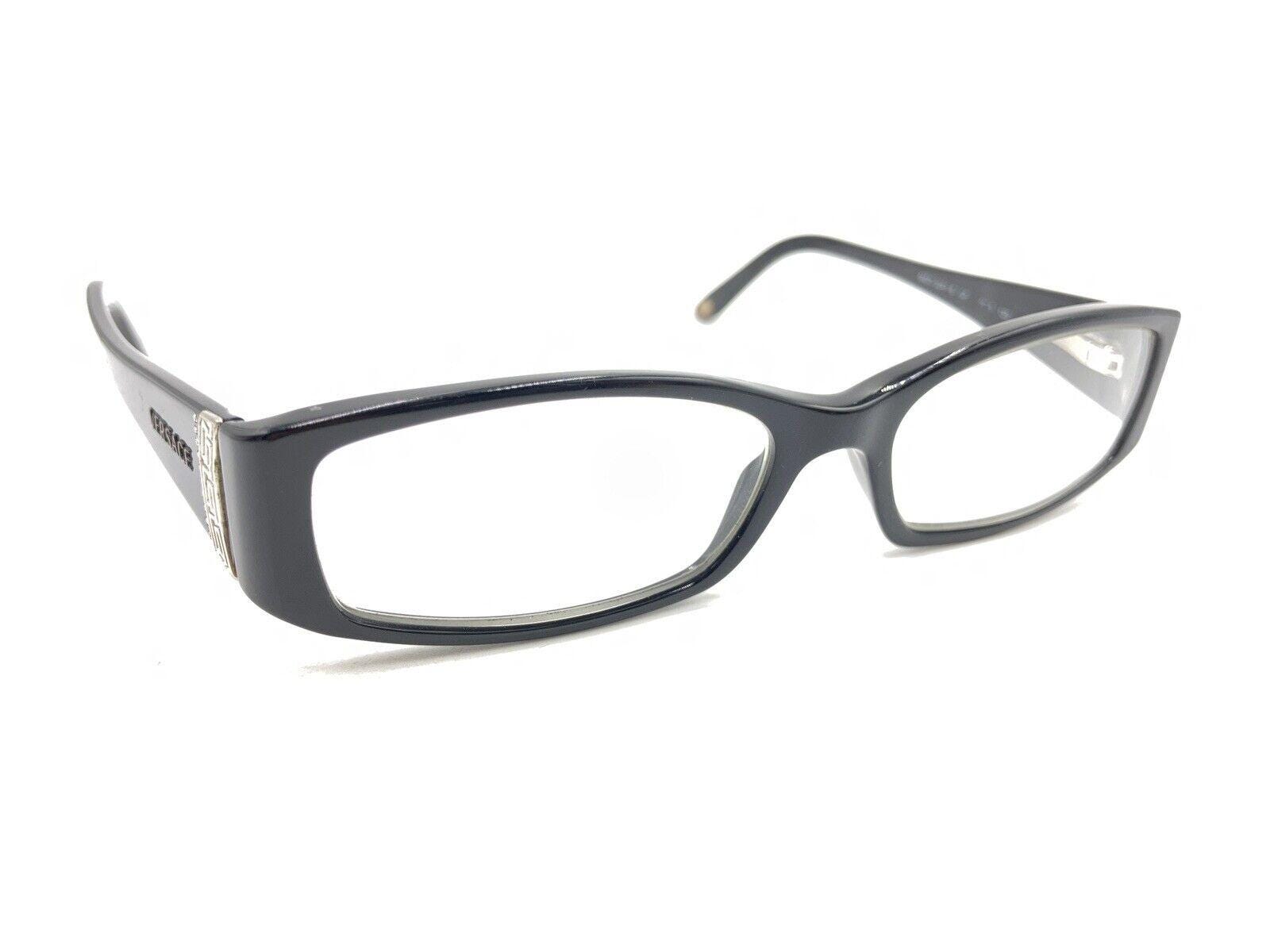 Versace MOD 3091-B GB1 Black Crystals Eyeglasses Frames 51 
