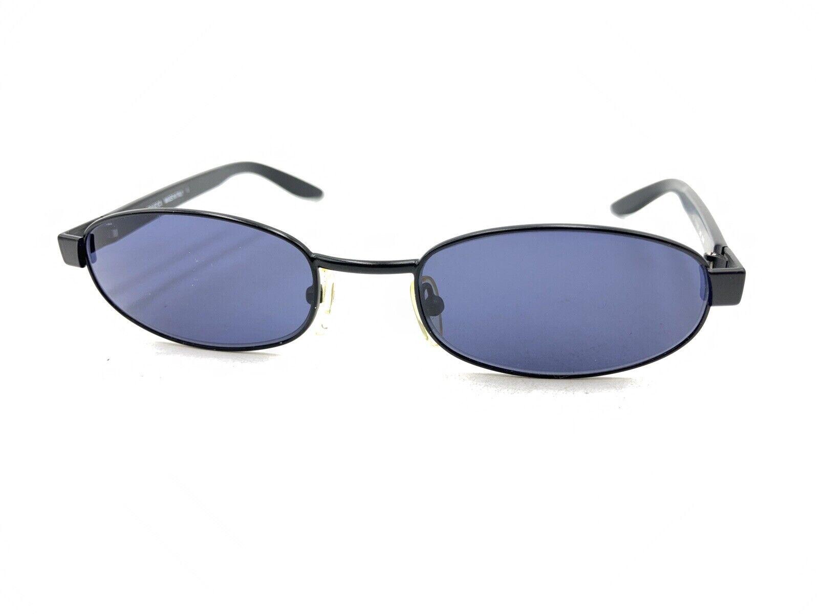 Gucci GG 1640/S E1W Black Oval Sunglasses Blue Lens 52-19  display picture 1