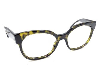 Prada SPR 10R 2AU-3D0 Tortoise Marrone Occhiali da sole Montature 57-19 140 Italia Donna