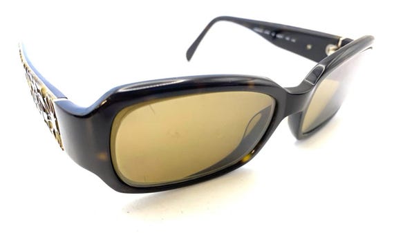Kate Spade Freda/S 0086 Black Green Floral Rectangle Sunglasses Frames 54-17 130