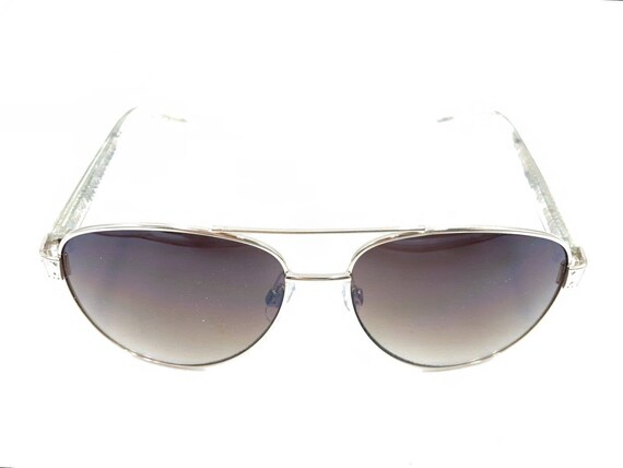 Dana Buchman WDB71SG16 Gold Aviator Sunglasses Br… - image 2
