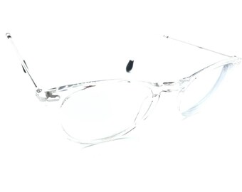 Sean John SJO5130 971 HM Clear Silver Black Round Eyeglasses  display picture 1
