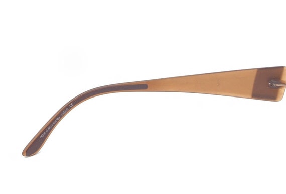 Silhouette 7599 40 6055 Brown Rimless Eyeglasses … - image 10