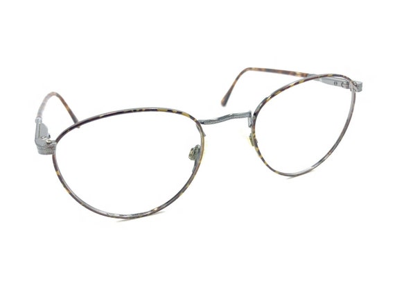 Fratelli Lozza Vintage Tortoise Brown Gunmetal Ey… - image 1