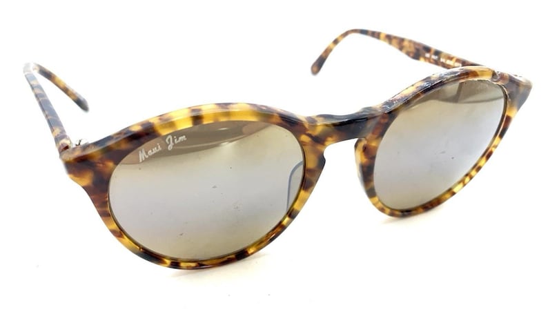 Maui Jim MJ 182 Tortoise Brown Round Sunglasses Brown Lens Japan Designer Unisex image 1