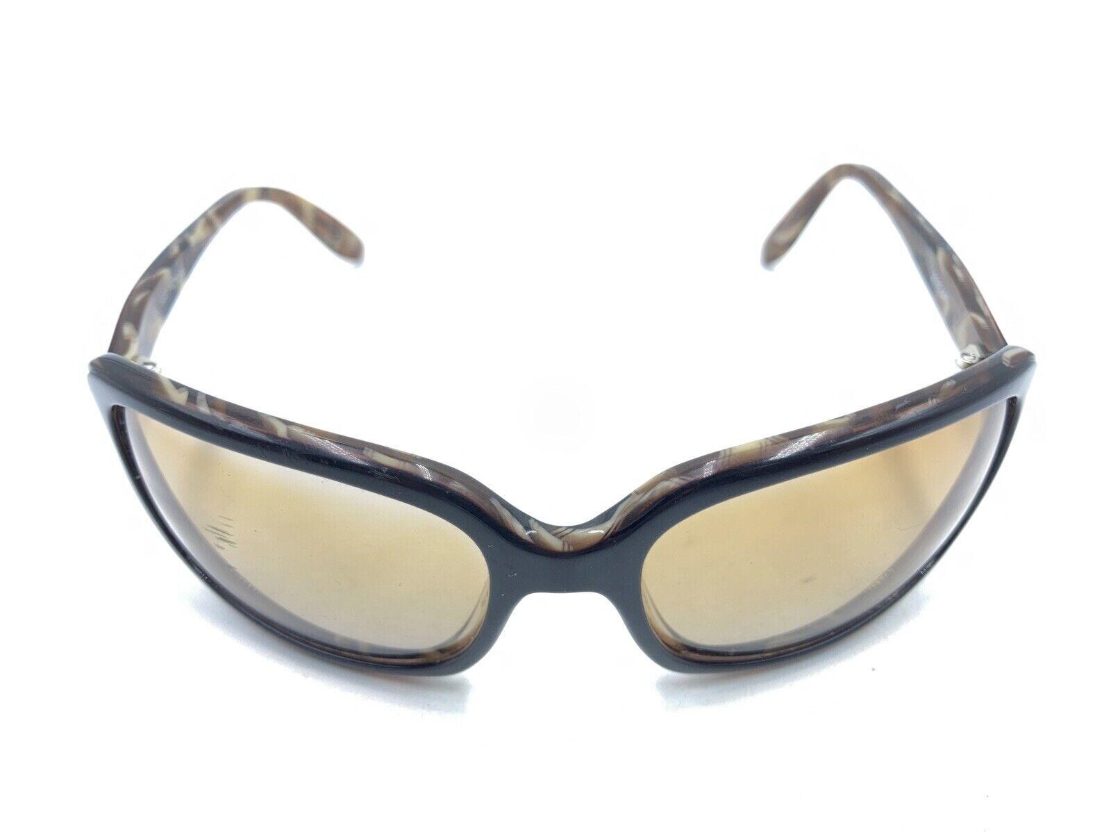Oakley Vintage Women’s Disguise Sunglasses 2030-04 Oakley Disguise 2030-04 Brown Rectangle Wrap Sunglasses  main image 4
