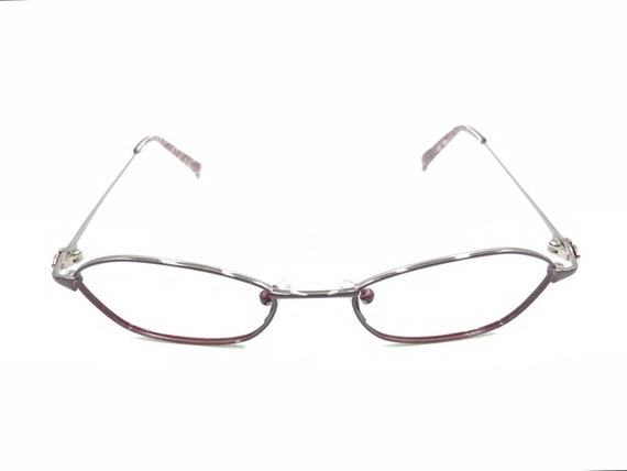 Valentino 5342 0Q49 Purple Pink Oval Eyeglasses F… - image 2