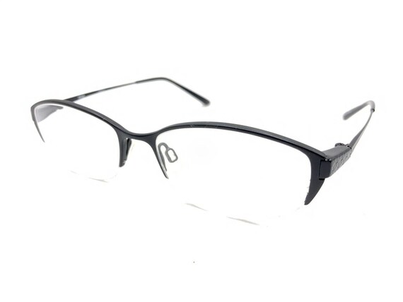 Hugo Boss NEW HB 11555 BK Black Half Rim Eyeglass… - image 8
