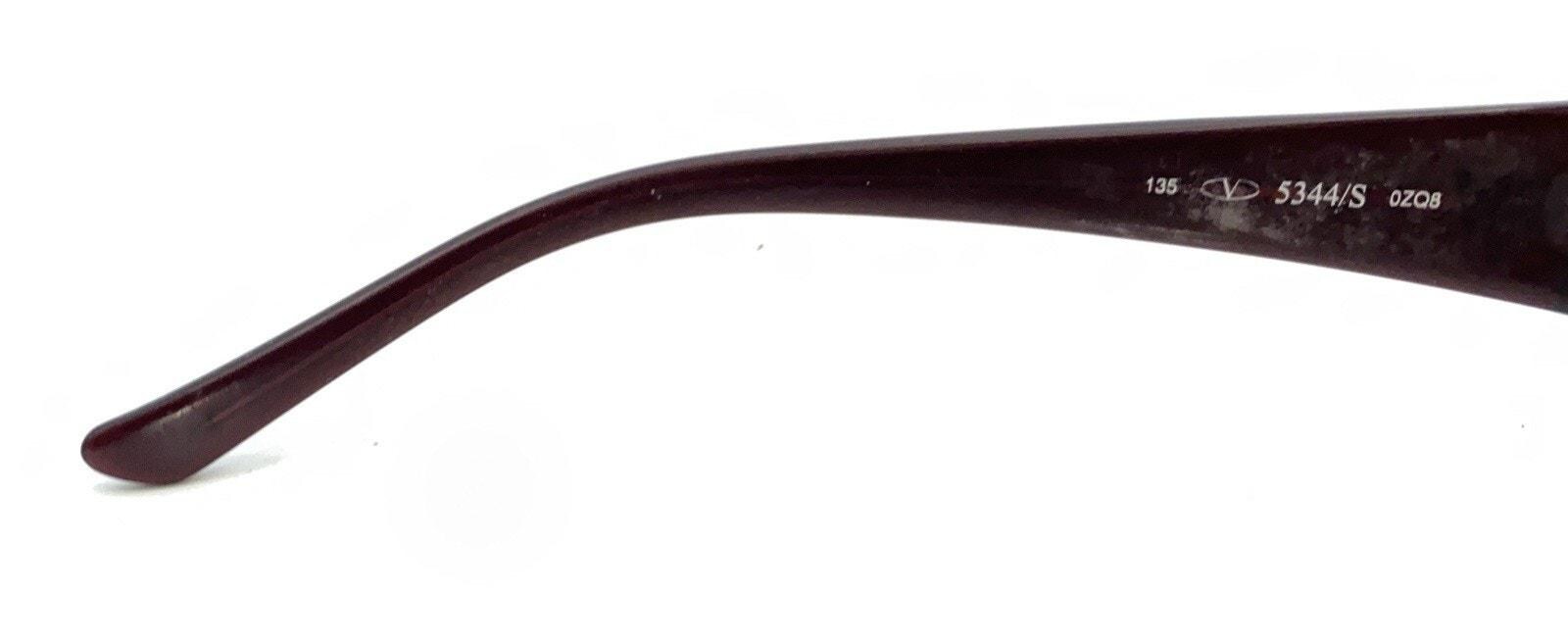 Valentino V 5344/S 0ZQ8 Brown Rectangle Sunglasses Frames 56  display picture 1