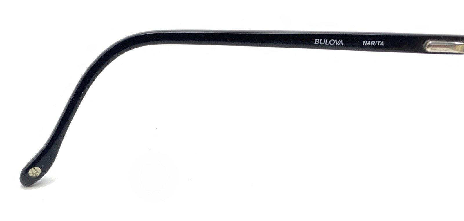 BULOVA NARITA BLACK GOLD 53-16 140 SUNGLASSES EYEGLASSES FULL FRAME WITH CASE Narita Eyeglasses - Bulova Authorized Retailer | coolframes  main image 4