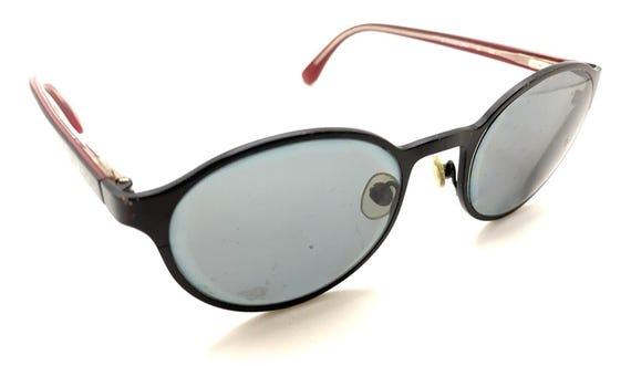 Michael Kors MK740 Titanium Black Oval Eyeglasses Frames 49  display picture 2