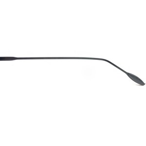 Óculos de sol grandes sem aro Maui Jim Black Metal, lentes cinza, designer masculino e feminino imagem 9
