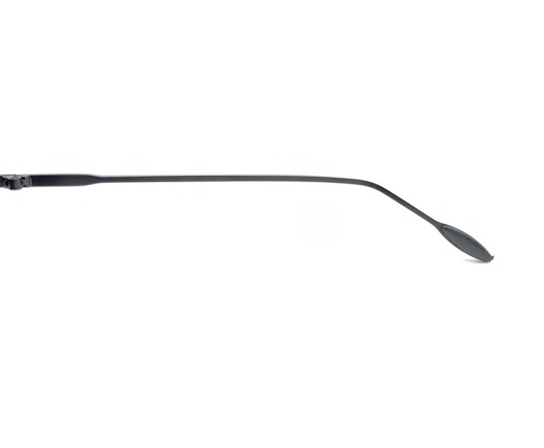 Óculos de sol grandes sem aro Maui Jim Black Metal, lentes cinza, designer masculino e feminino imagem 9