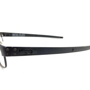 Oakley Metal Plate 22-198 Matte Black Metal Eyeglasses Frames 53-18 140 Sports image 7