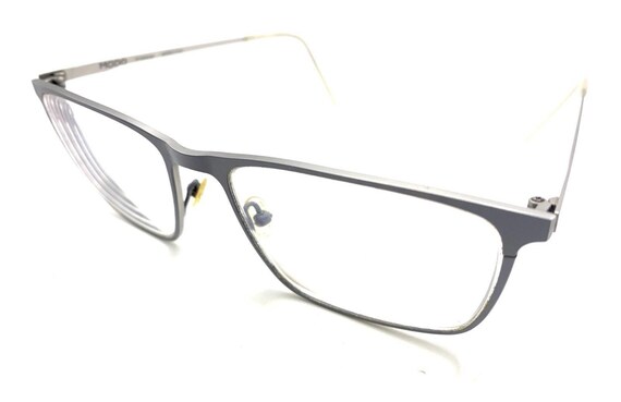 Modo 4238 Grey Titanium Rectangle Eyeglasses Fram… - image 8