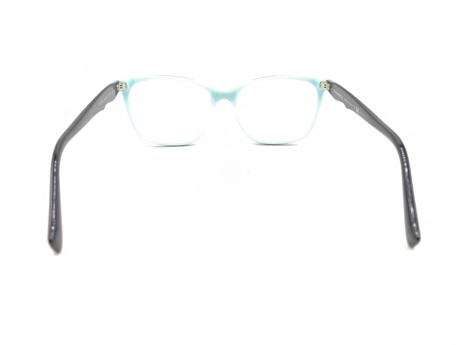Tiffany Eyeglasses 0Tf2175 8055 54/16/140 - NWT Tiffany & Co. TF2175 8055 Black Tiffany Blue Womens  main image 2