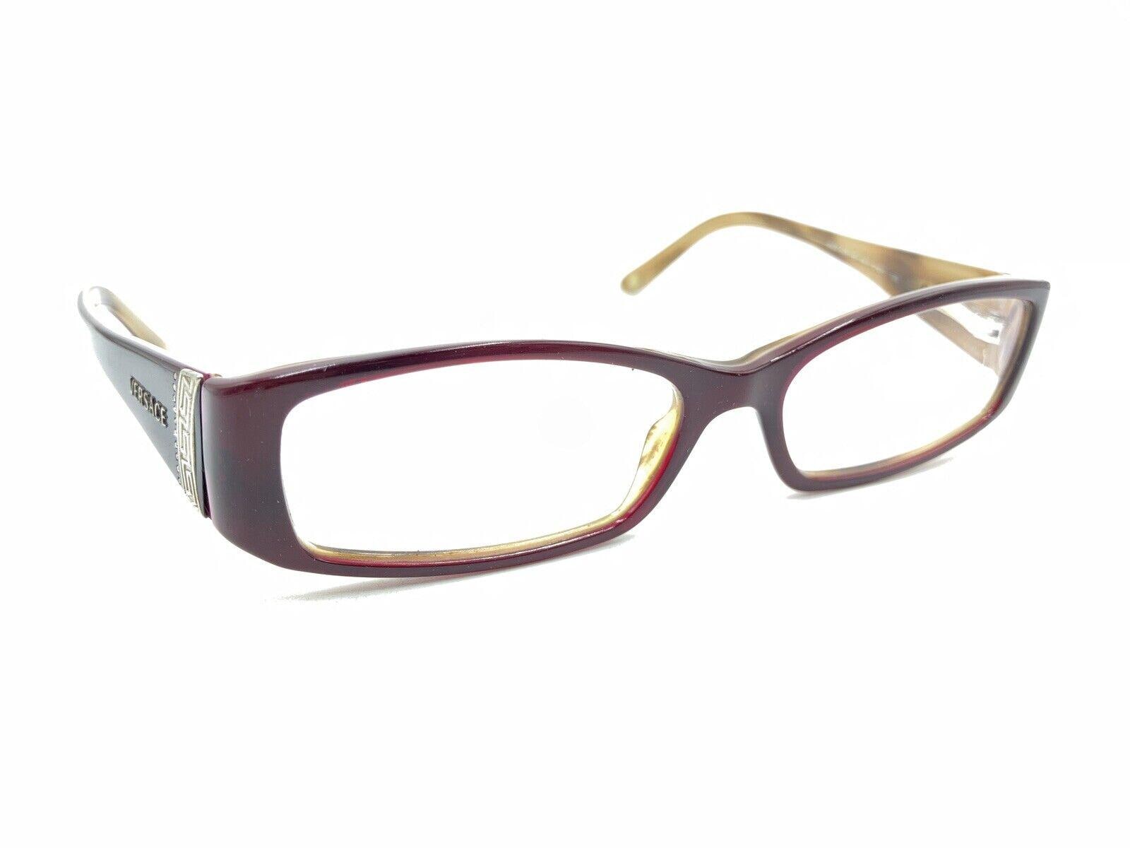 Versace MOD. 3091-B 141 Burgundy Red Brown Eyeglasses Frames  display picture 1