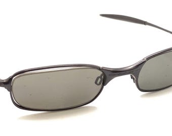 Oakley Rx Square Wire 2.0 11-523 Black Metal Eyeglasses Frames 52-21 134