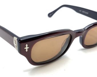 Otto Kern Mod. 9811 619 52 16 Red Oval Sunglasses Frames 