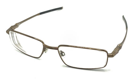 Oakley Chisel 4.0 Brown Chrome Rectangle Slim Eye… - image 8