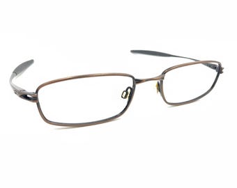 Oakley Intake 4.0 Toast Matte Brown Metall Brillenfassungen 52-18 136 Herren Damen