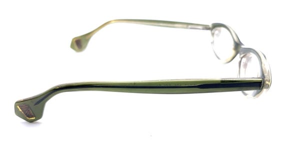 Baba-Loo F3 Vintage Green Cat Eye Eyeglasses Frames 42-18 125 Youth Girls View 5