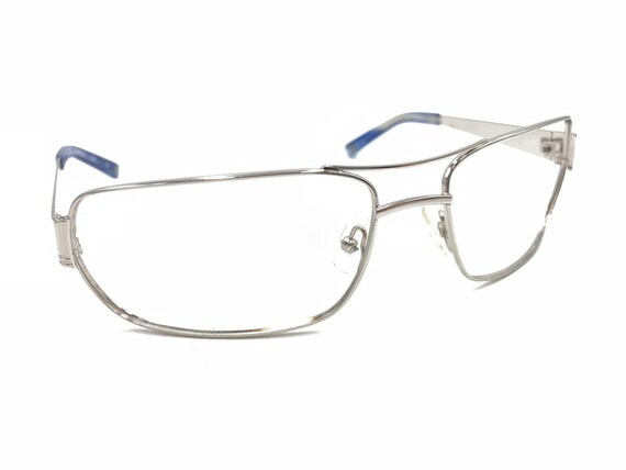 BCBGMAXAZRIA Cargo Silver Chrome Wrap Sunglasses Frames 125  display picture 1